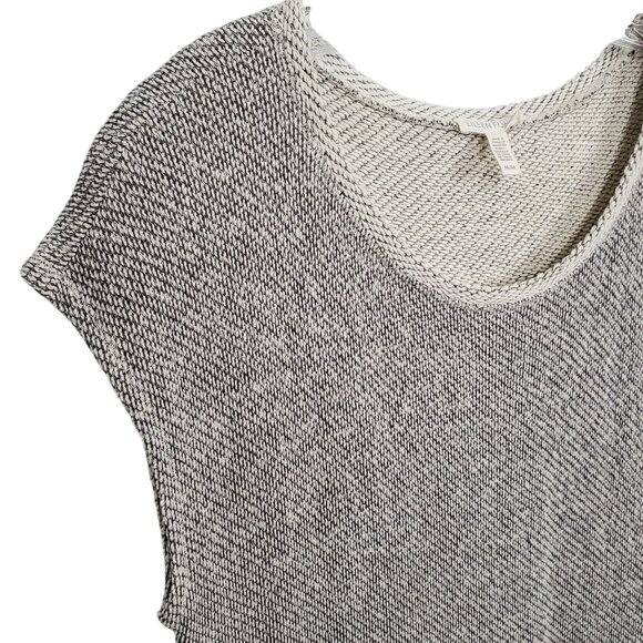 Eileen Fisher M Dress Sweater Organic Cotton Knit Pockets Shift Casual Chic - Picture 5 of 7